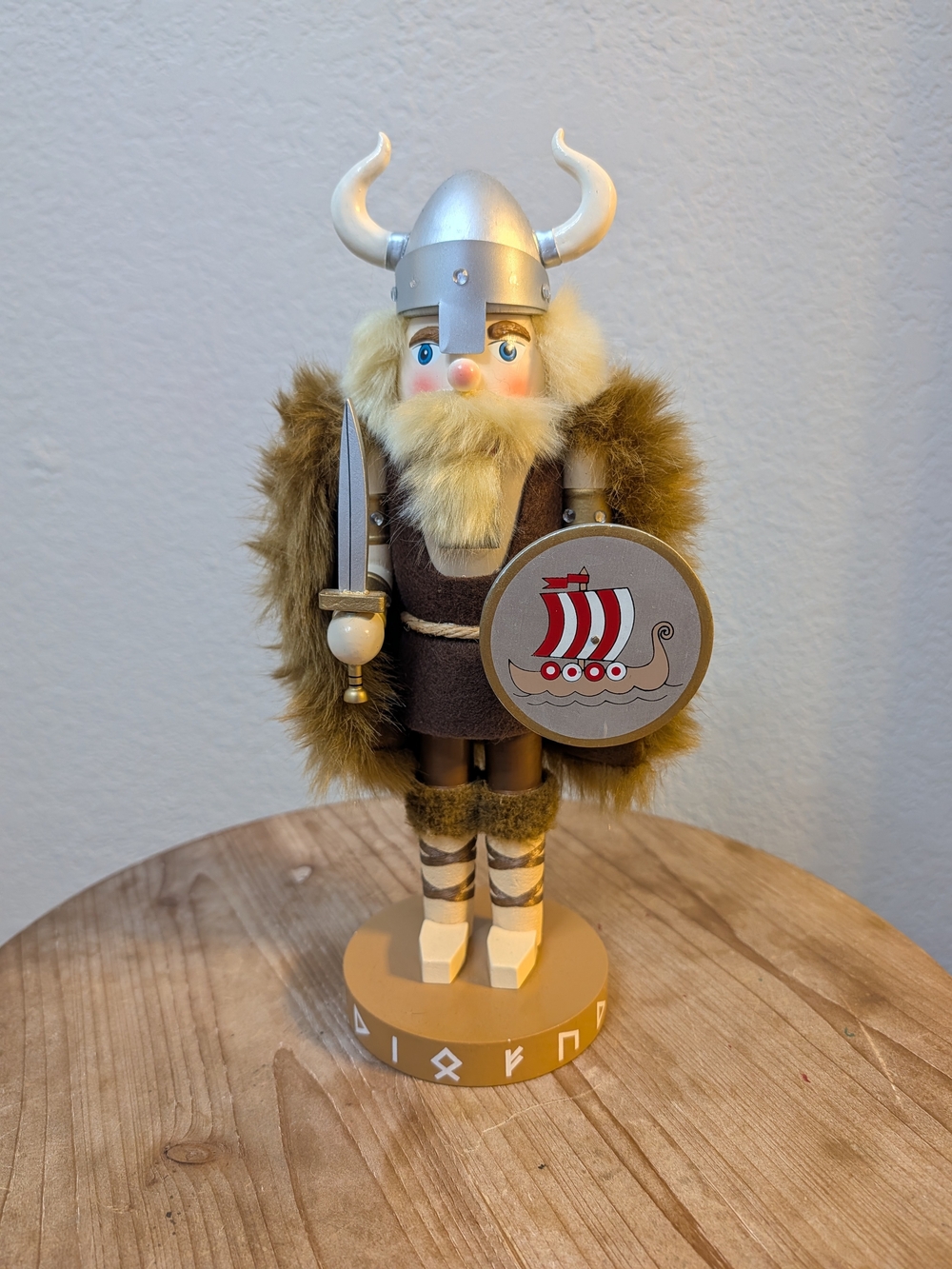 Vintage 2002 Nutcracker Village Norway Viking 10th Anniversary Special Edition
